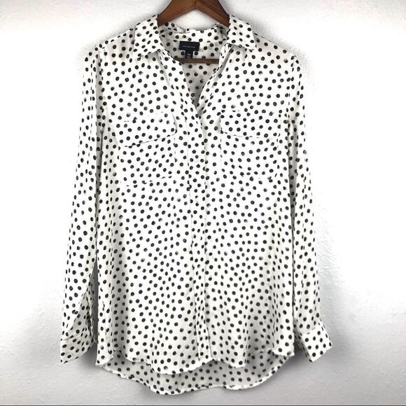 Who What Wear Button Up Blouse Size M - Picture 1 of 7